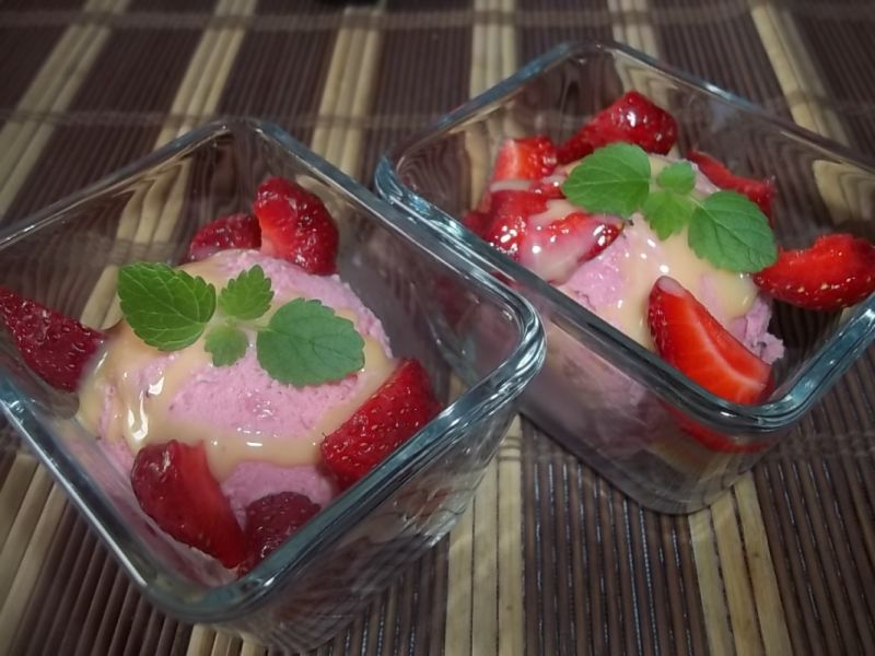 Lody truskawkowe Lody truskawkowe