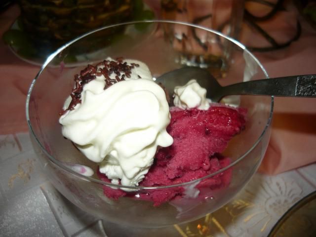 Lody truskawkowe z pianką  na konkurs