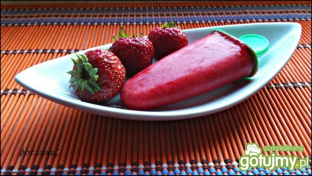 Lody truskawkowo jogurtowe