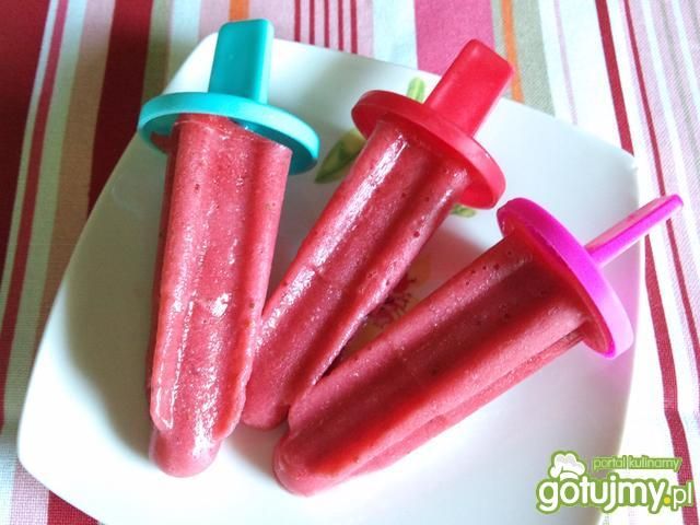 Lody truskawkowo-pomarańczowe Lody truskawkowo-pomarańczowe