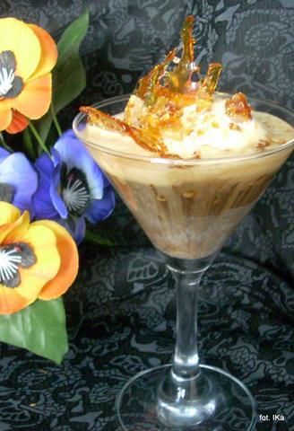 Lody waniliowe z espresso