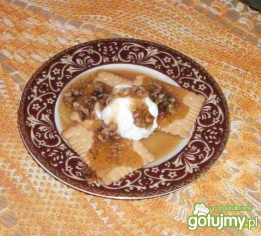 Lody z likierem w polewie orzechowej