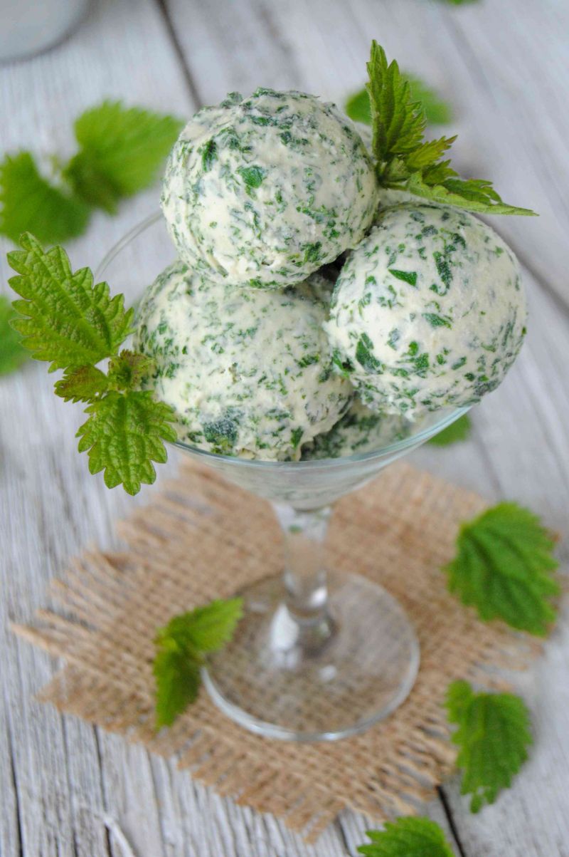 Lody z pokrzywą Lody z pokrzywą