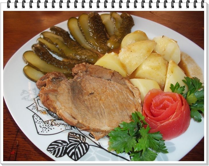 Łopatka duszona Eli z wędzoną papryką Łopatka duszona Eli z wędzoną papryką