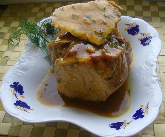 Łopatka duszona w sosie pieczeniowo-kop Łopatka duszona w sosie pieczeniowo-kop