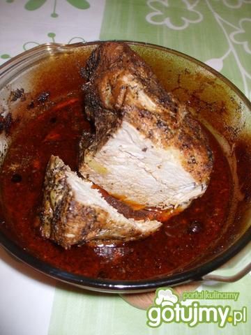 Łopatka marynowana, pieczona