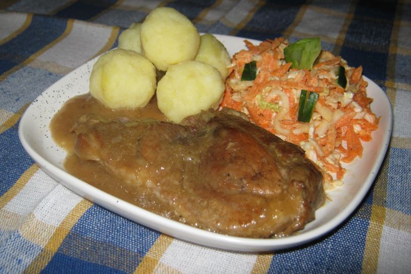 Łopatka na czosnkowo Łopatka na czosnkowo