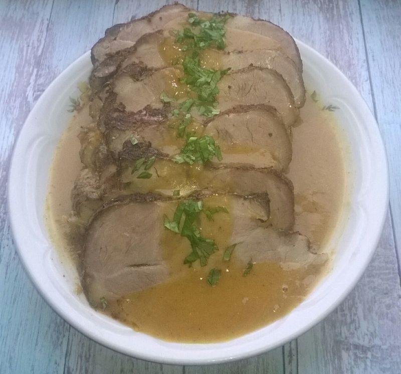 Łopatka pieczona w przyprawach