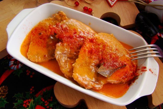 Łopatka w czerwonym winie 