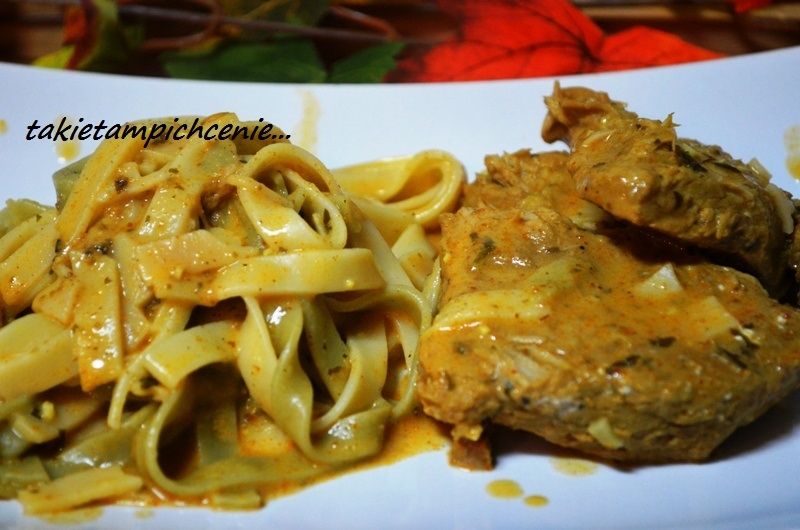 Łopatka w sosie z nutką grzybów Łopatka w sosie z nutką grzybów