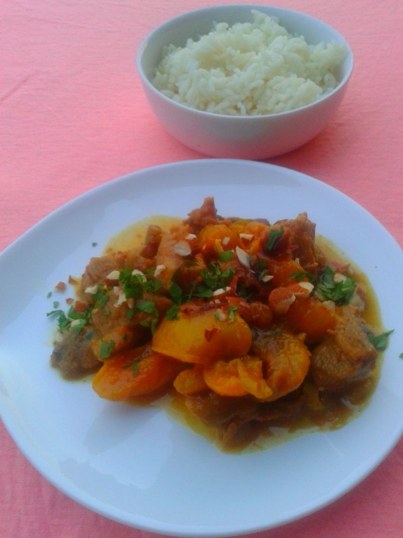 Łopatka wieprzowa z morelami Łopatka wieprzowa z morelami