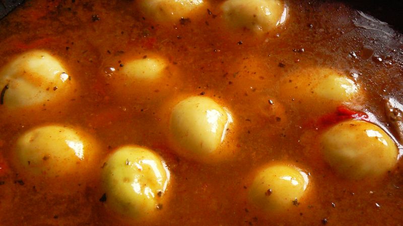 Łopatka z papryką w sosie z dodatkiem curry
