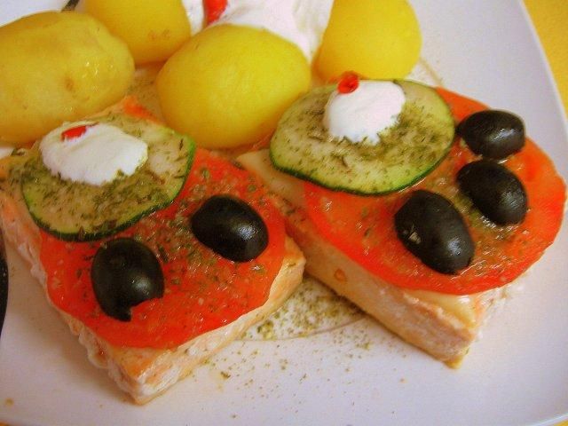 Łosoś a`la Picasso