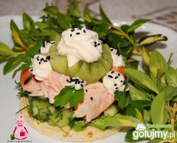 Łosoś kusi - kiwi nęci 