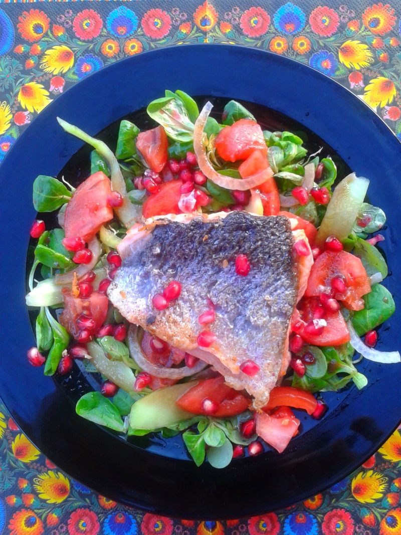 Łosoś na granacie Łosoś na granacie