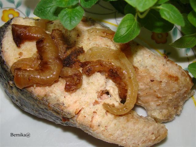 Łosoś o chrzanowym aromacie Łosoś o chrzanowym aromacie