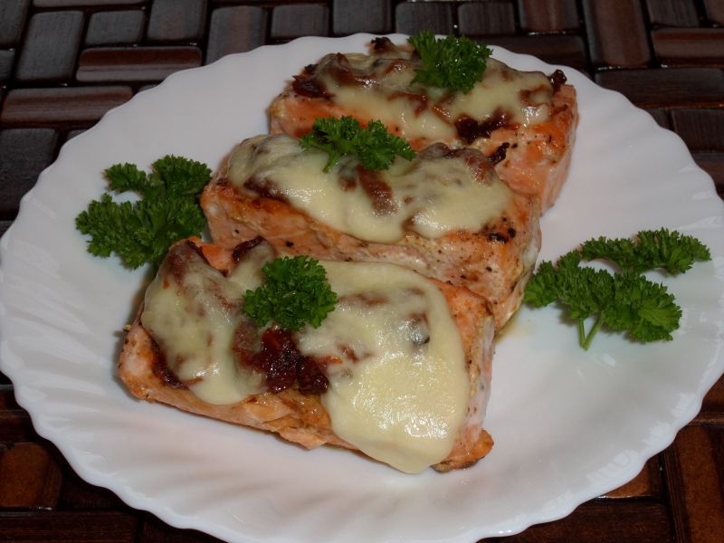 Łosoś pod pierzynką