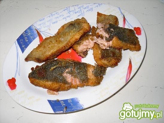 Łosoś w panierce