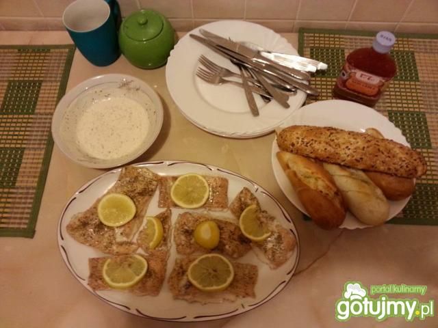 Łosoś w pieprzu i cytrynie