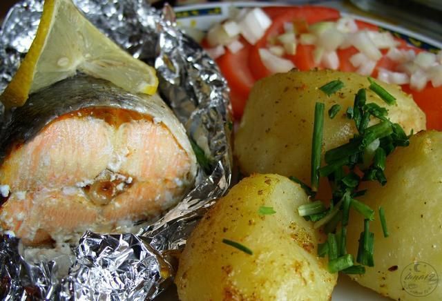 Łosoś z piekarnika Łosoś z piekarnika