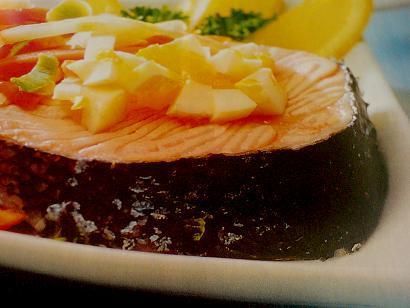 Łosoś z rusztu. Łosoś z rusztu.