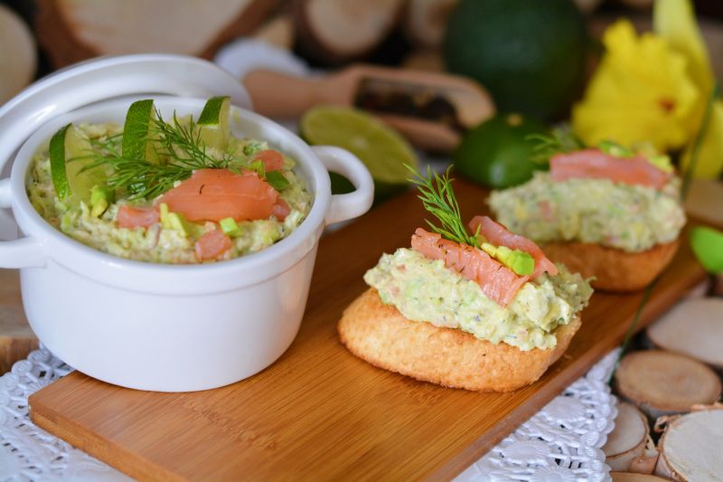 Łososiowa pasta z awokado