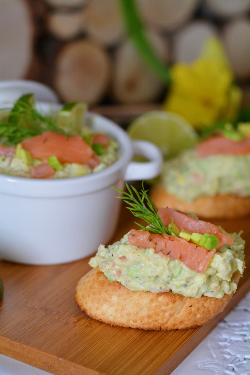 Łososiowa pasta z awokado