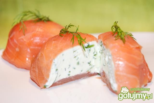 Łososiowe babeczki Łososiowe babeczki