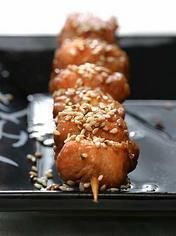 Łososiowe szaszłyki