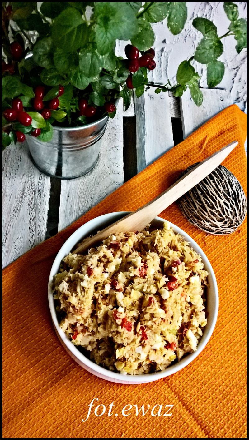 Łososiowo - soczewicowa pasta do pieczywa