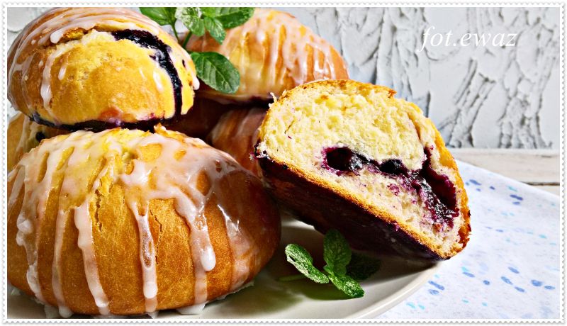 Lukrowane jagodzianki