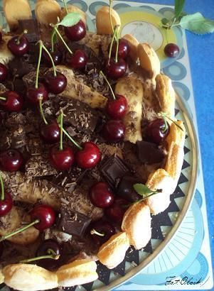 Luksusowy tort czekoladowy