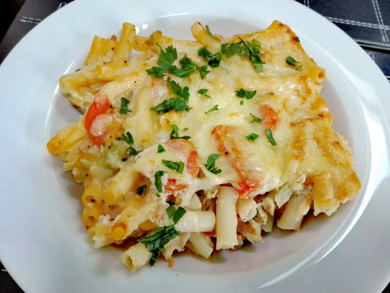 Macaroni cheese - mocno serowy makaron Macaroni cheese - mocno serowy makaron