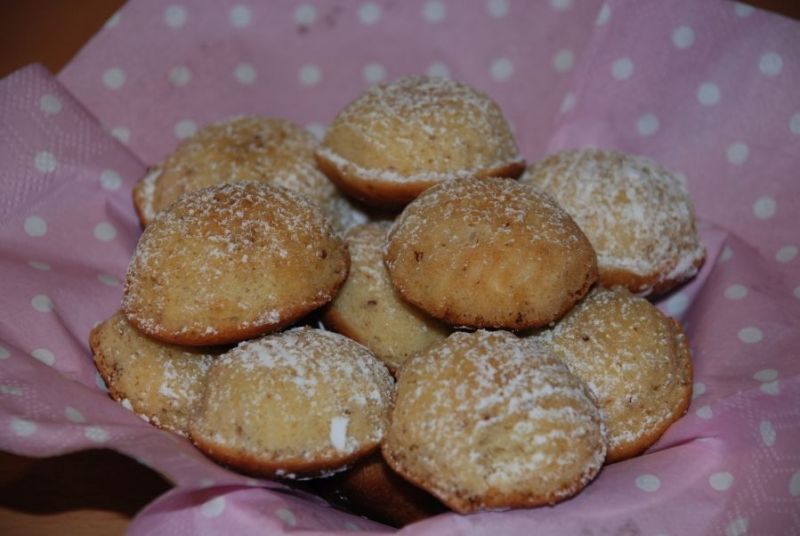 Magdalenki z mielonymi migdałami