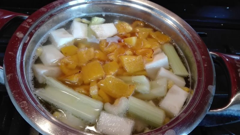 Magiczna zupa kukurydziana - Dieta 1200 kalorii