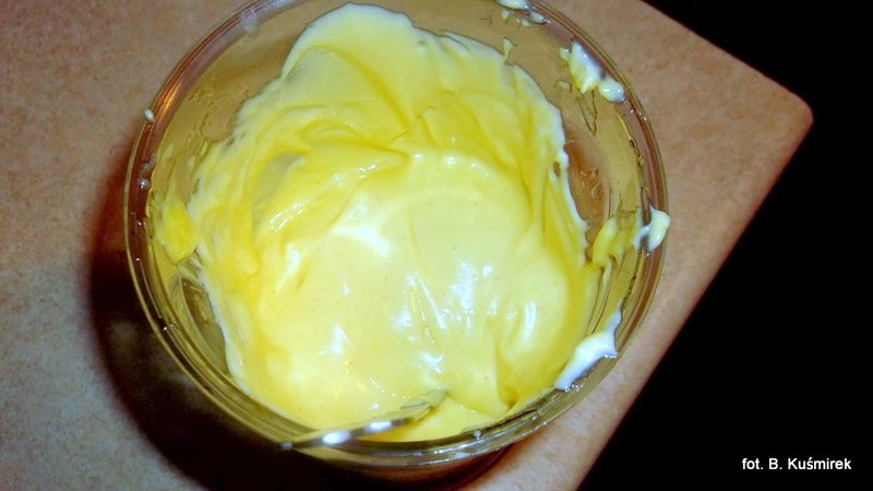 Majonez domowy z żółtek