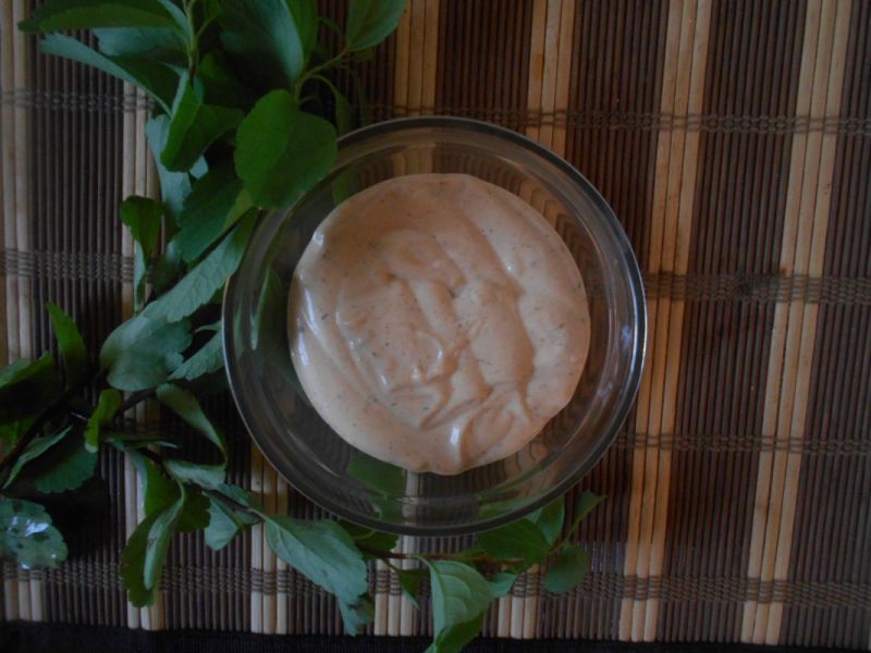 Majonezowy sos musztardowy Majonezowy sos musztardowy