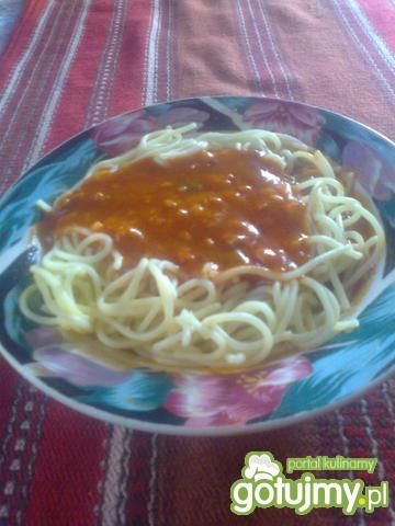 Makaron alla bolognese Makaron alla bolognese