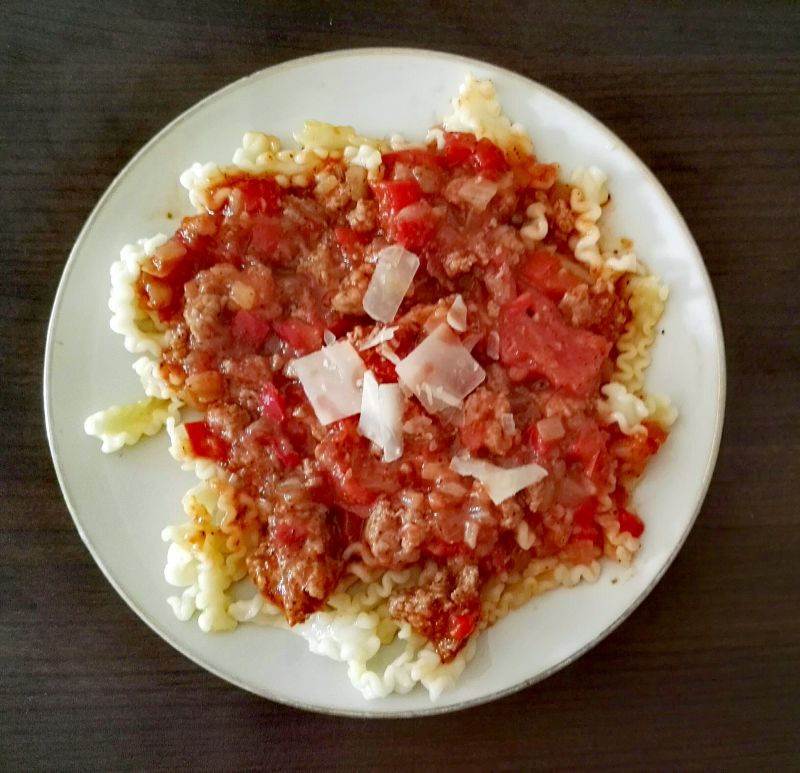 Makaron bolognese w nowej odsłonie Makaron bolognese w nowej odsłonie