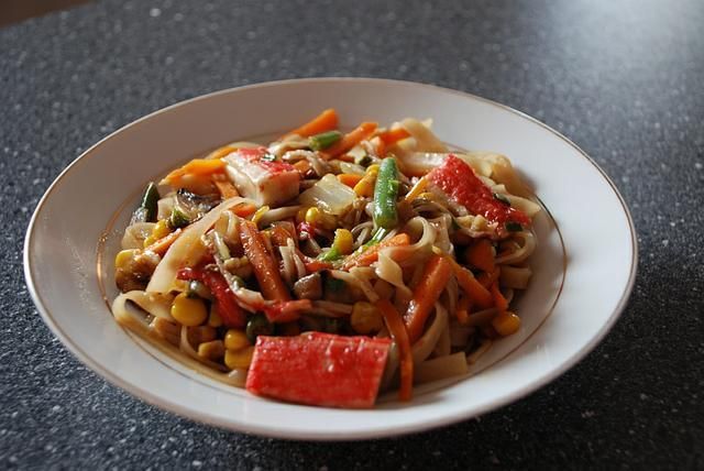 Makaron Chiński z Surimi