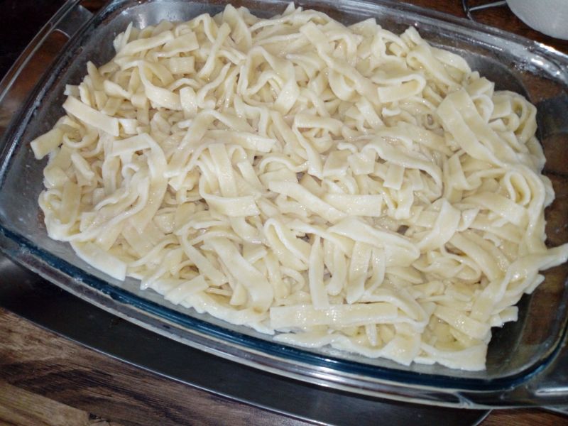 Makaron czterojajeczny na mleku Makaron czterojajeczny na mleku