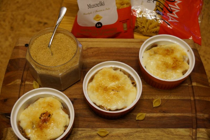Makaron deserowy  brûlée Makaron deserowy  brûlée