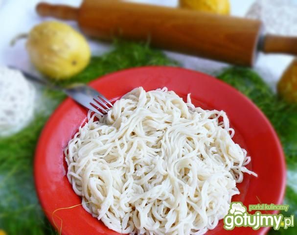 Makaron domowy robiony  Makaron domowy robiony