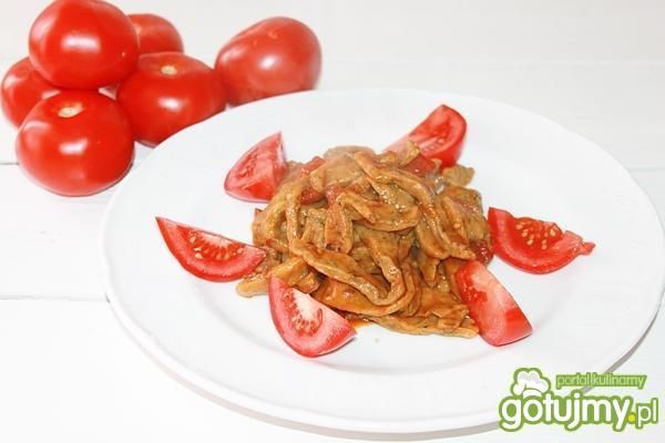 Makaron domowy ze szpinakiem  Makaron domowy ze szpinakiem