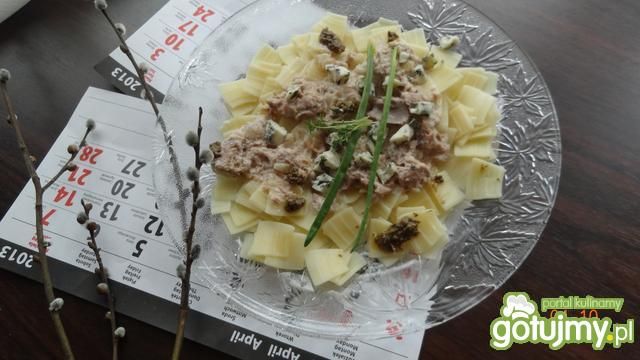 Makaron łazanki inaczej