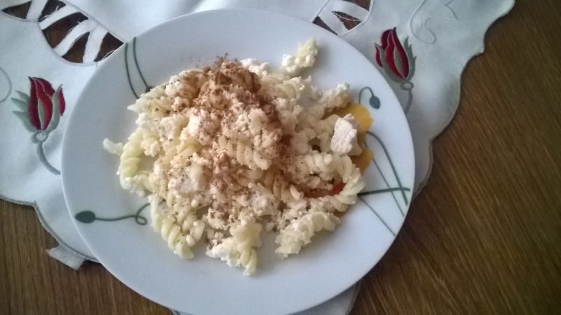 Makaron  na slodko Makaron  na slodko