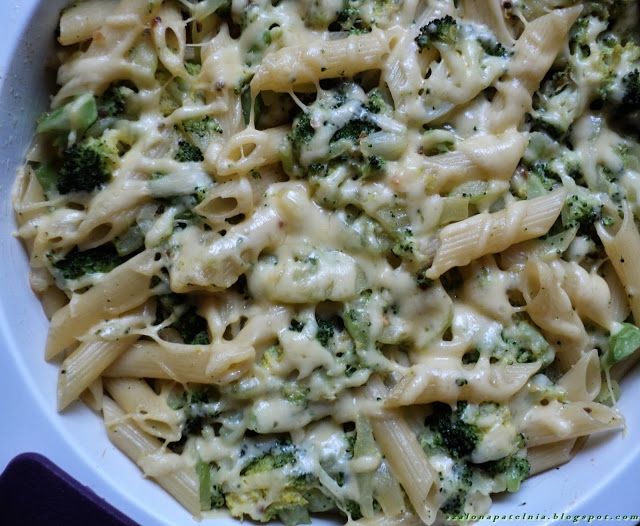 Makaron penne na zielono Makaron penne na zielono