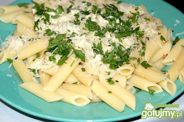 Makaron penne z prawdziwkami Makaron penne z prawdziwkami