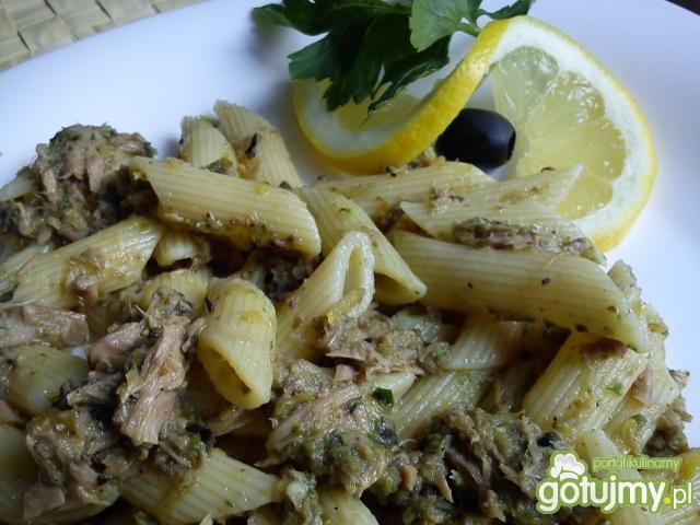 Makaron penne z tunczykem