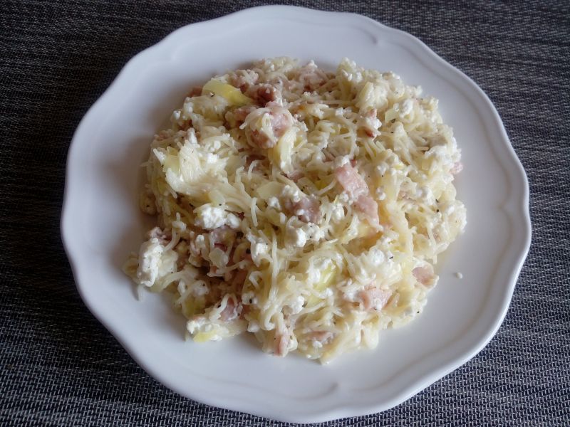 Makaron po rusku - na ciepło